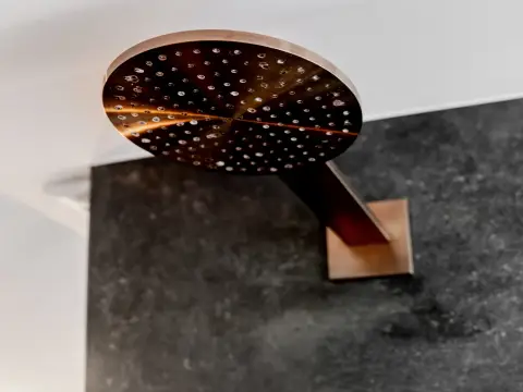 Création salle de bain sur mesure sous combles à Uffheim