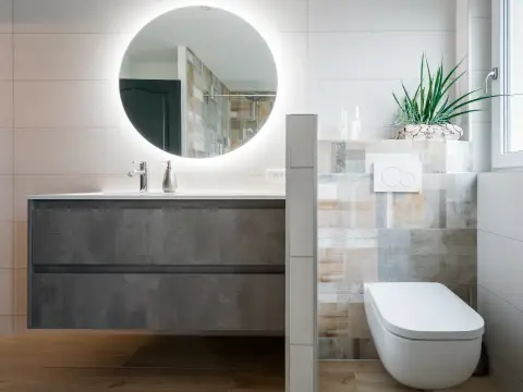 Création salle de bain clé en mains Bernwiller