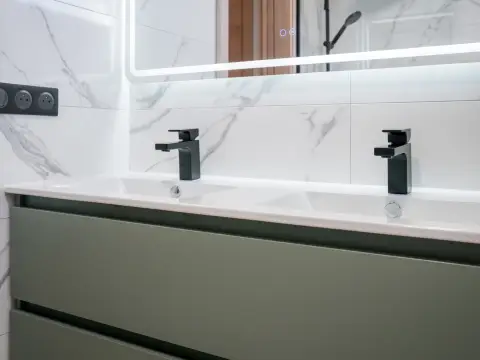 Création salle de bain sur mesure Lauw