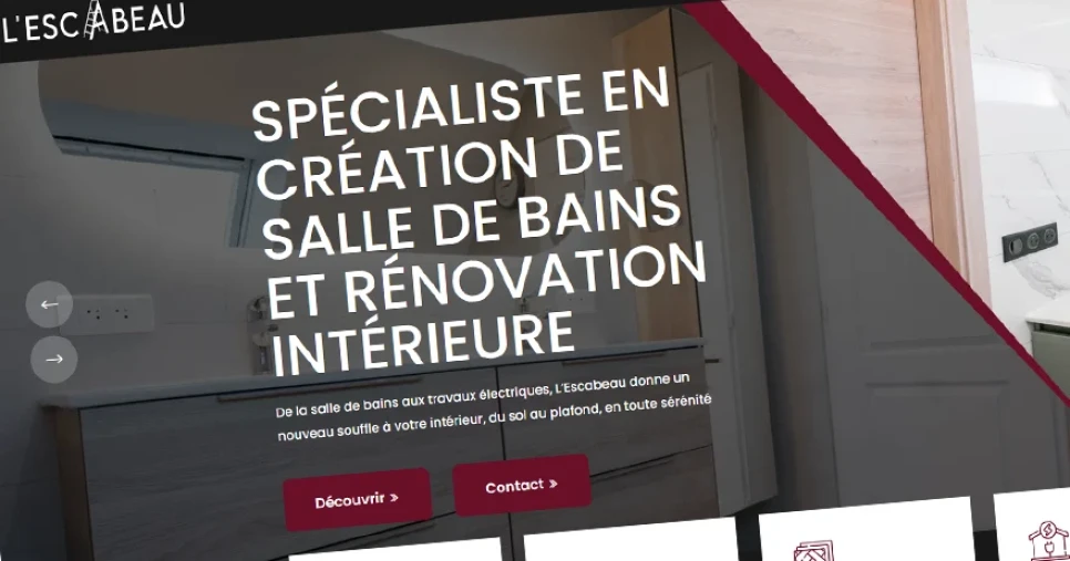 Nouveau site internet L'Escabeau