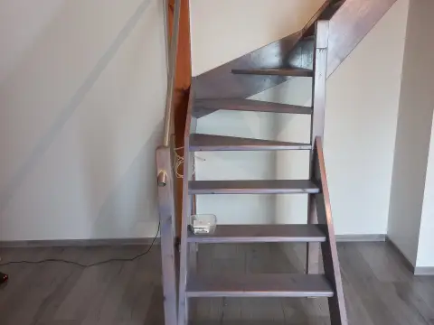 Pose de parquet à Kunheim
