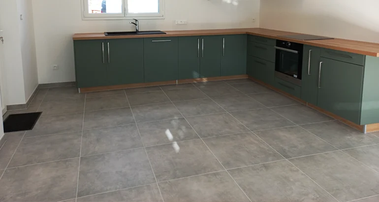 Pose de carrelage à Cernay